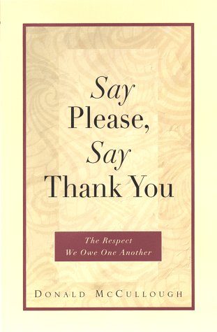 cover image Say Please, Say Thank You