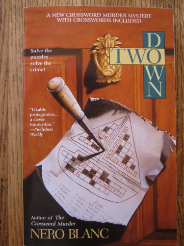 cover image Two Down: A New Crossword Mystery with Puzzles Included