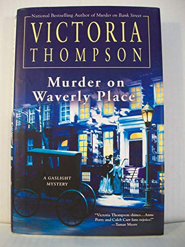 cover image Murder on Waverly Place: A Gaslight Mystery