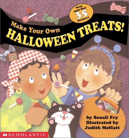 cover image Make Your Own Halloween Treats [With Stickers]