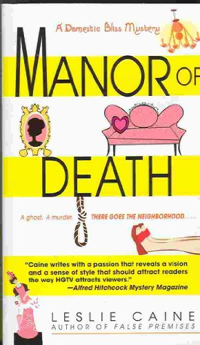 cover image Manor of Death: A Domestic Bliss Mystery