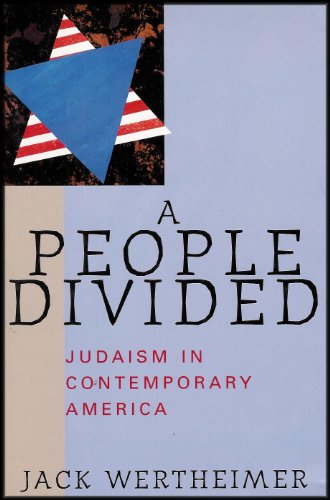 cover image A People Divided: Judaism in Contemporary America