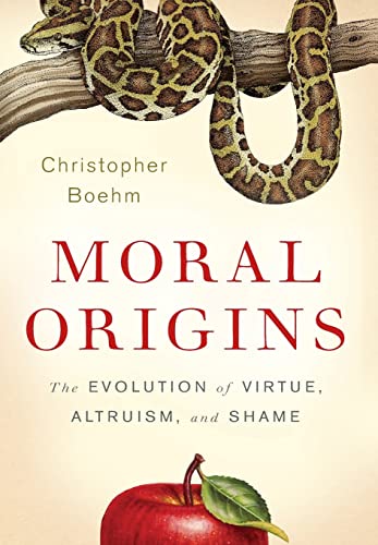 cover image Moral Origins: The Evolution of Virtue, Altruism, and Shame