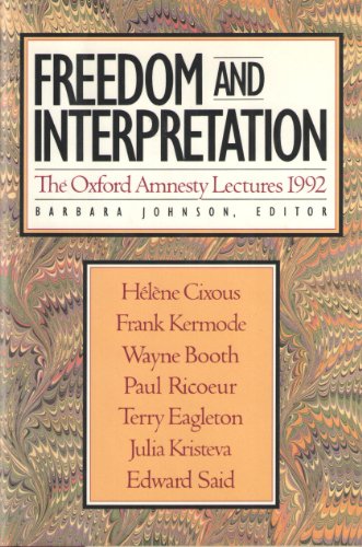 cover image Freedom and Interpretation: The Oxford Amnesty Lectures, 1992