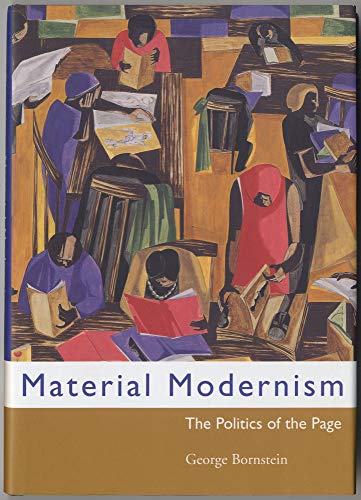 cover image MATERIAL MODERNISM: The Politics of the Page