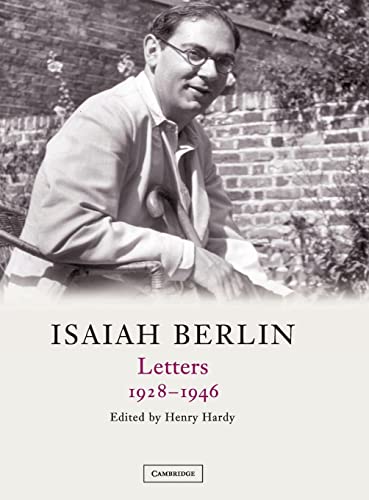 cover image ISAIAH BERLIN LETTERS 1928–1946
