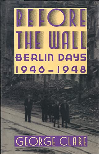 cover image Before the Wall