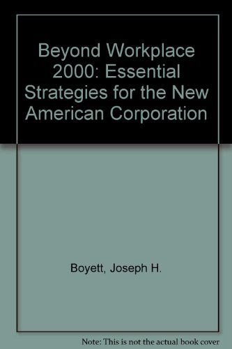 cover image Beyond Workplace 2000: 8essential Strategies for the New American Corporation