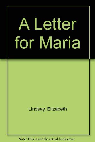 cover image A Letter for Maria
