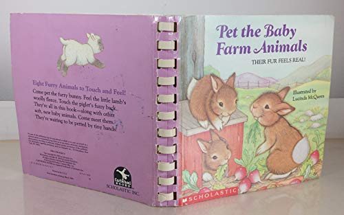 cover image Pet the Baby Farm Animals