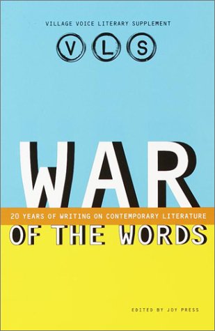 cover image War of the Words: 20 Years of Writing on Contemporary Literature