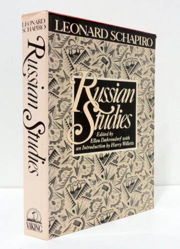 cover image Russian Studies