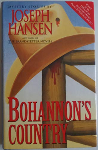 cover image Bohannon's Country: 2mystery Stories
