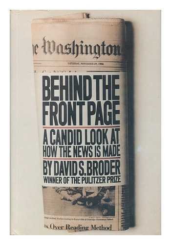 cover image Behind the Front Page