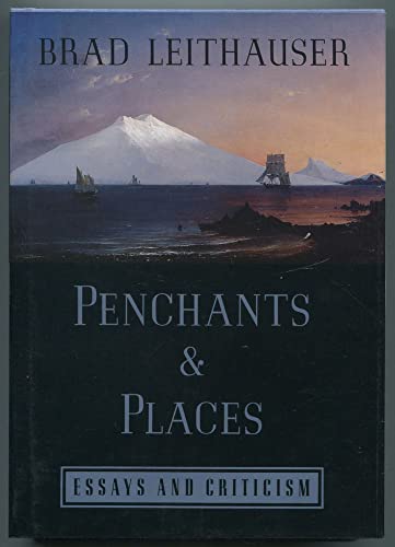 cover image Penchants and Places: Essays and Criticism