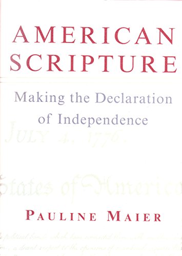 cover image American Scripture: Making the Declaration of Independence