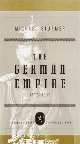 cover image The German Empire: 1870-1918