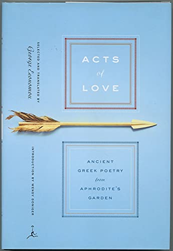 cover image Acts of Love: Ancient Greek Poetry from Aphrodite's Garden