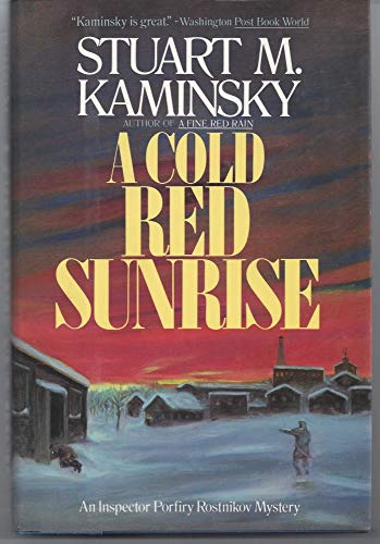 cover image A Cold Red Sunrise: An Inspector Porfiry Rostnikov Mystery