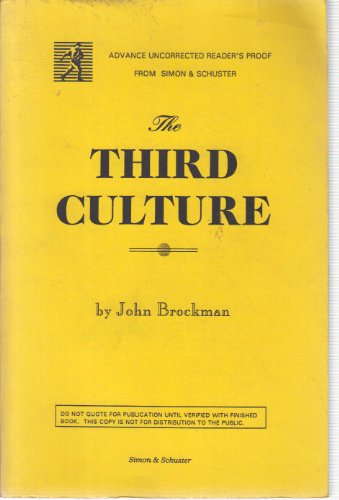 cover image The Third Culture: Scientists on the Edge