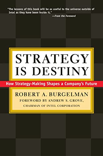 cover image STRATEGY IS DESTINY: How Strategy-Making Shapes a Company's Future