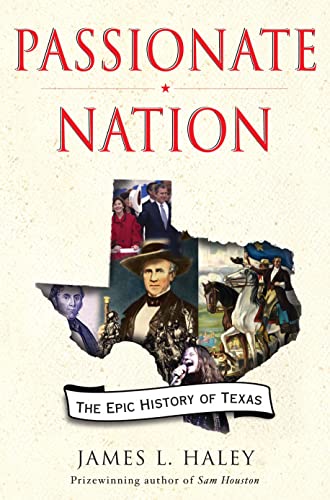 cover image Passionate Nation: The Epic History of Texas