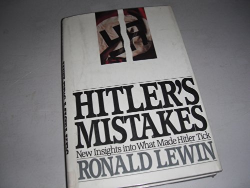 cover image Hitler's Mistakes