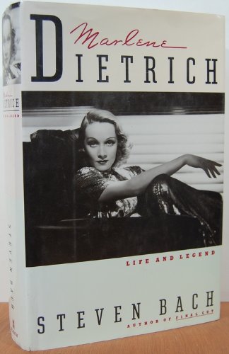 cover image Marlene Dietrich: Life and Legend