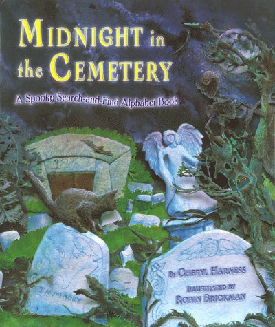 cover image Midnight in the Cemetery: A Spooky Search-And-Find Alphabet Book
