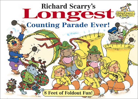 cover image Richard Scarry's Longest Counting Parade Ever!