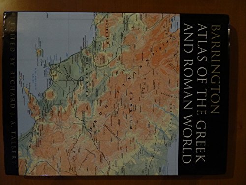 cover image Barrington Atlas of the Greek & Roman World [With CDROM of Map-By-Map Directory]