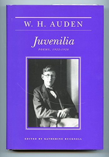 cover image Juvenilia: Poems, 1922-1928