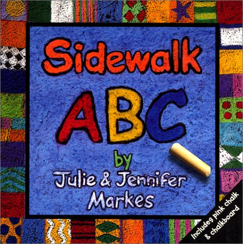cover image Sidewalk ABC [With Pink Chalk & Chalkboard]
