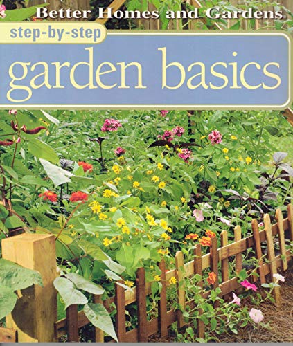 cover image Step-By-Step Garden Basics