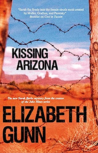 cover image Kissing Arizona: A Sarah Burke Mystery