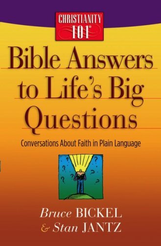 cover image Bible Answers to Life's Big Questions: Conversations About Faith  in Plain Language