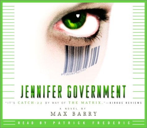 cover image JENNIFER GOVERNMENT