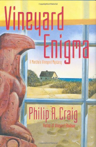 cover image VINEYARD ENIGMA: A Martha's Vineyard Mystery