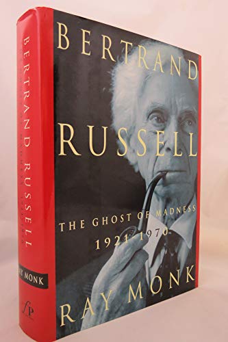 cover image Bertrand Russell: 1921-1970, the Ghost of Madness