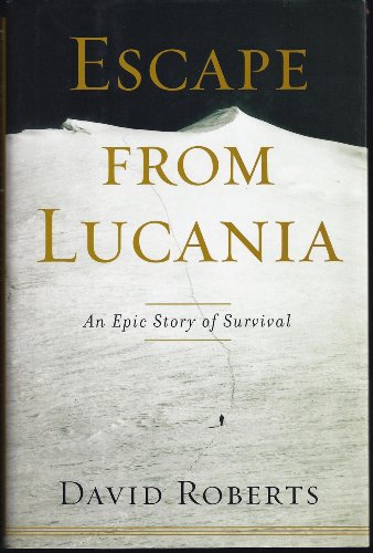 cover image ESCAPE FROM LUCANIA: An Epic Story of Survival