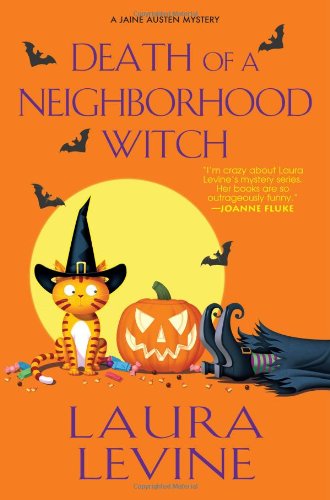 cover image Death of a Neighborhood Witch: 
A Jaine Austen Mystery