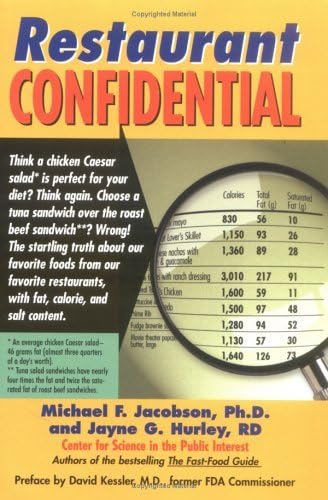 cover image RESTAURANT CONFIDENTIAL: The Shocking Truth About What You're Really Eating When You're Eating Out