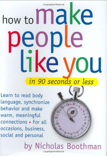cover image How to Make People Like You in 90 Seconds or Less