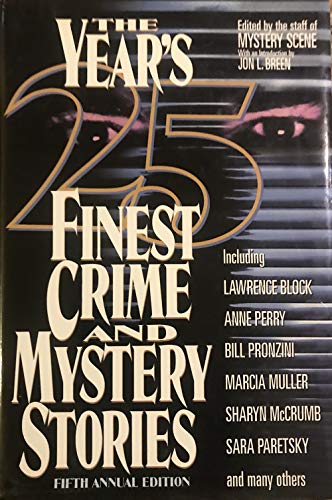 cover image The Year's 25 Finest Crime and Mystery Stories