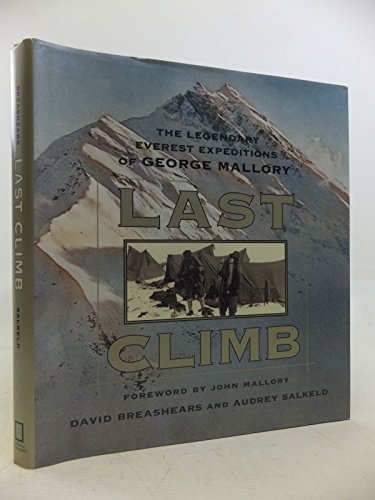 cover image Last Climb: The Legendary Everest Expedition of George Mallory