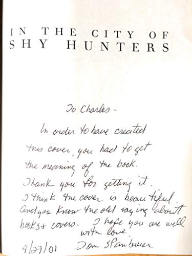 cover image IN THE CITY OF SHY HUNTERS
