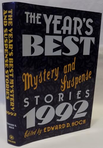 cover image Year's Best Mystery and Suspense Stories 1992