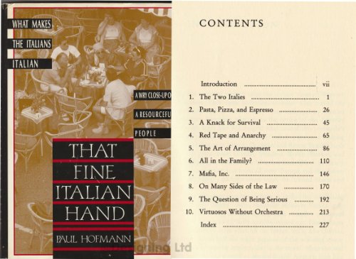 cover image That Fine Italian Hand