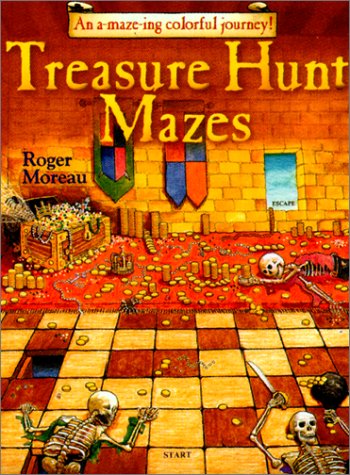 cover image Treasure Hunt Mazes: An A-Maze-Ing Colorful Journey!