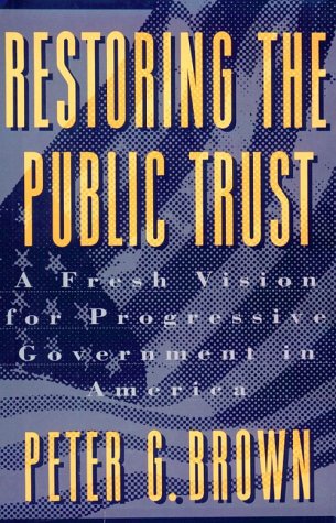 cover image Restoring the Public T